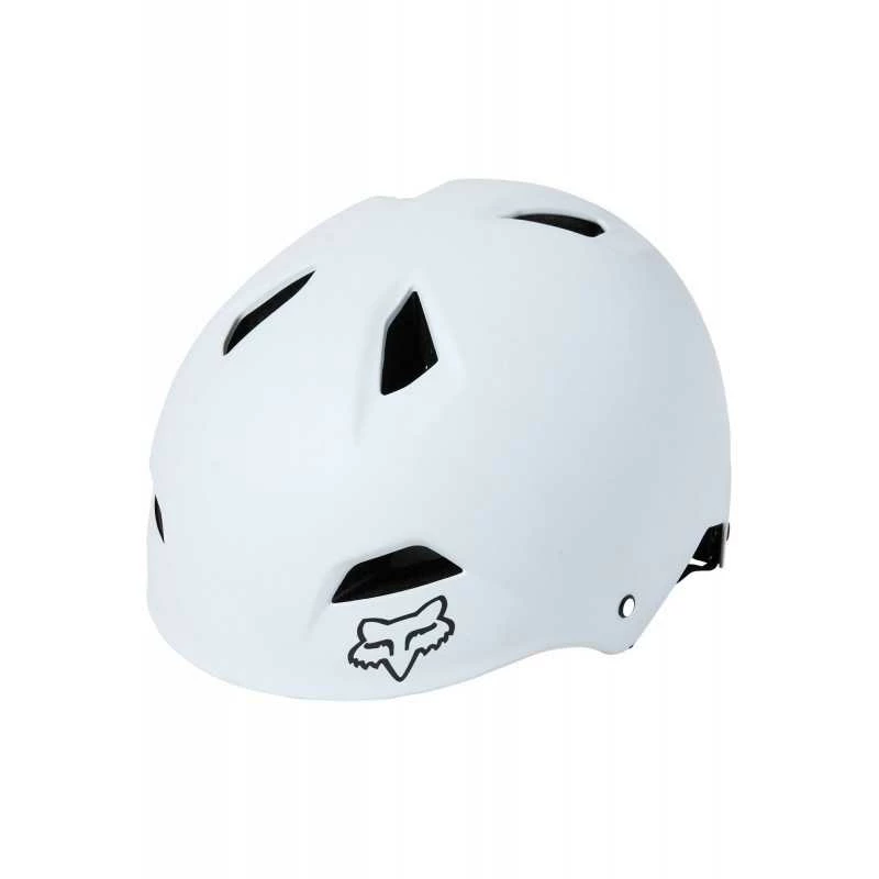 Casque Bol Fox Flight Sport Blanc Noir 4 Casque Bol Fox Flight Sport Blanc Noir – Image 2