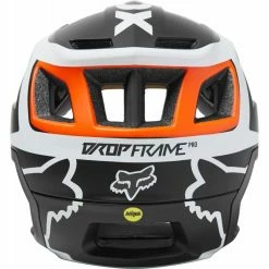 Casque Fox Dropframe Pro DVIDE Noir 2022 -Vtt-Bmx Soldes casque fox dropframe pro dvide noir 2022 3