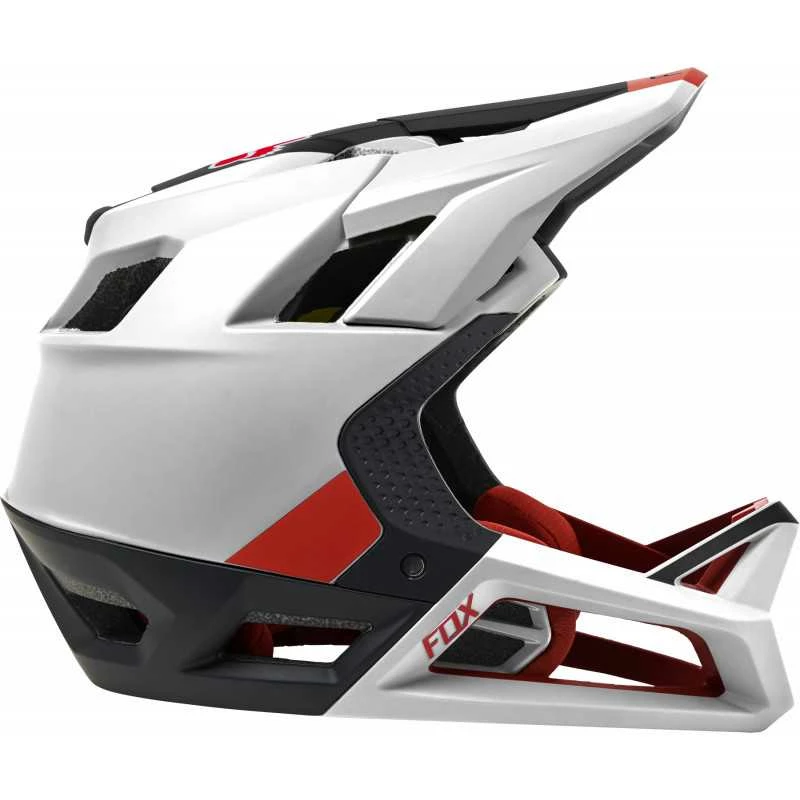 Casque Fox Proframe BLOCKED Black White 3 Casque Fox Proframe BLOCKED Black White – Image 2