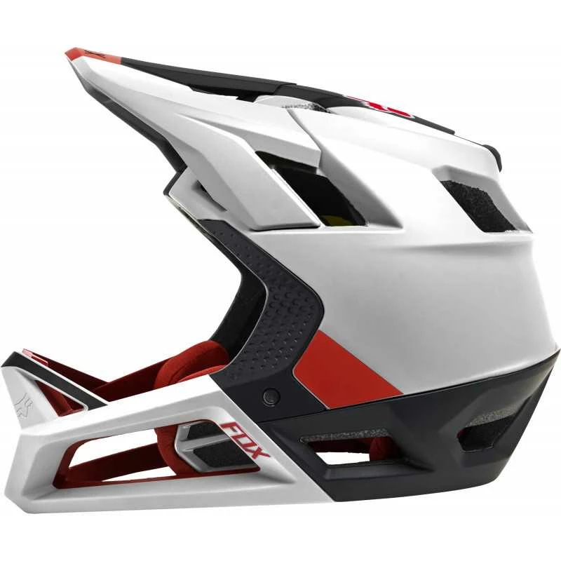Casque Fox Proframe BLOCKED Black White 4 Casque Fox Proframe BLOCKED Black White – Image 3
