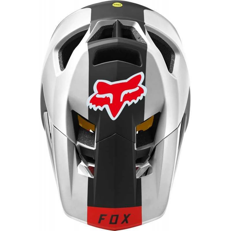 Casque Fox Proframe BLOCKED Black White 5 Casque Fox Proframe BLOCKED Black White – Image 4