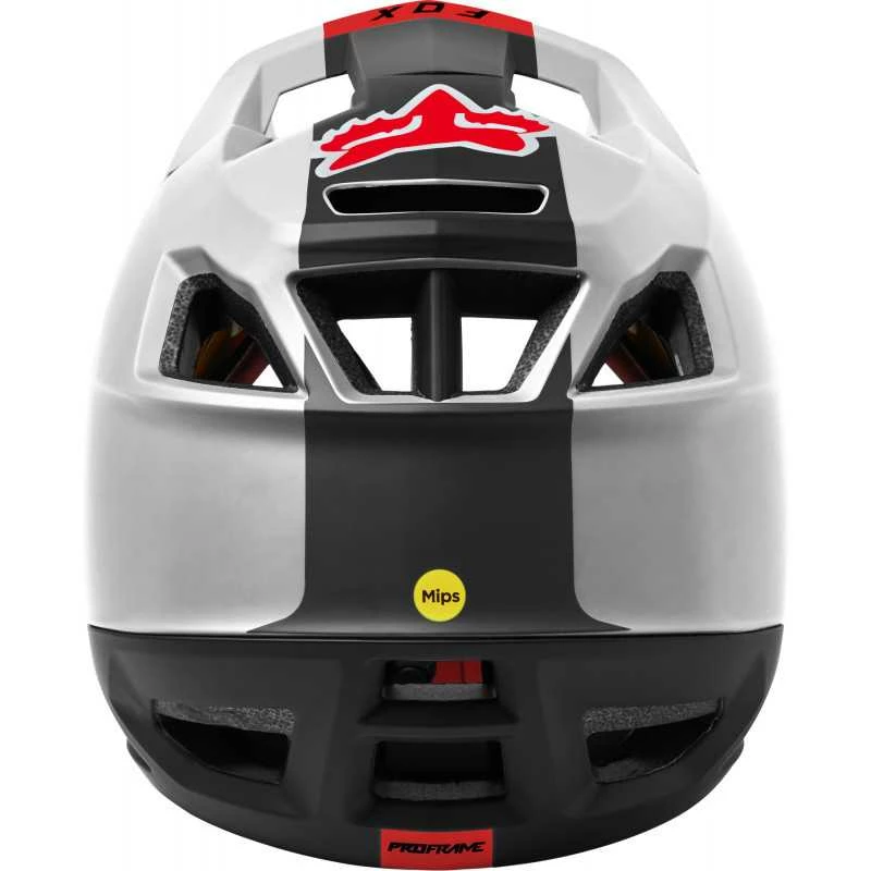 Casque Fox Proframe BLOCKED Black White 7 Casque Fox Proframe BLOCKED Black White – Image 6