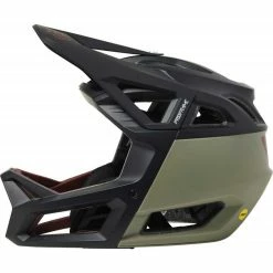 Casque Fox Proframe RS MHDRN Bark -Vtt-Bmx Soldes casque fox proframe rs mhdrn bark 2