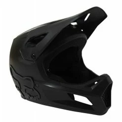 Casque Fox Rampage Noir 2022 -Vtt-Bmx Soldes casque fox rampage noir 2022 1