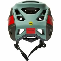 Casque Fox Speedframe Pro BLOCKED Eucalyptus -Vtt-Bmx Soldes casque fox speedframe pro blocked eucalyptus 3