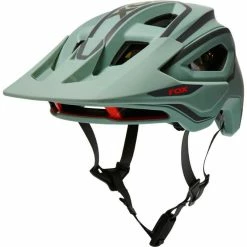 Casque Fox Speedframe Pro DVIDE Eucalyptus -Vtt-Bmx Soldes casque fox speedframe pro dvide eucalyptus 1