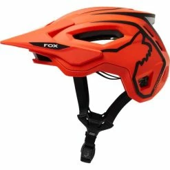 Casque Fox Speedframe Pro DVIDE Orange Fluo -Vtt-Bmx Soldes casque fox speedframe pro dvide orange fluo 6