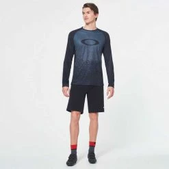 Maillot Oakley MTB Tech Manches Longues Grey Pixel -Vtt-Bmx Soldes maillot oakley mtb tech manches longues grey pixel 4