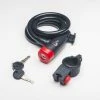Antivol Qloc Spirale à Clé Ø10 - 1500MM -Vtt-Bmx Soldes q