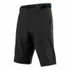 Short Troy Lee Designs Flowline Noir Avec Sous-short Amovible -Vtt-Bmx Soldes short troy lee designs flowline noir avec sous short amovible